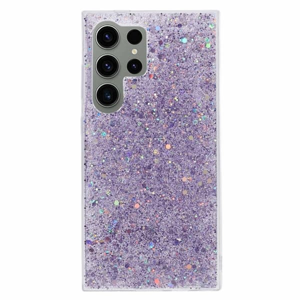 Nordic Covers Samsung Galaxy S24 Ultra Cover Sparkle Series Lilac Purple