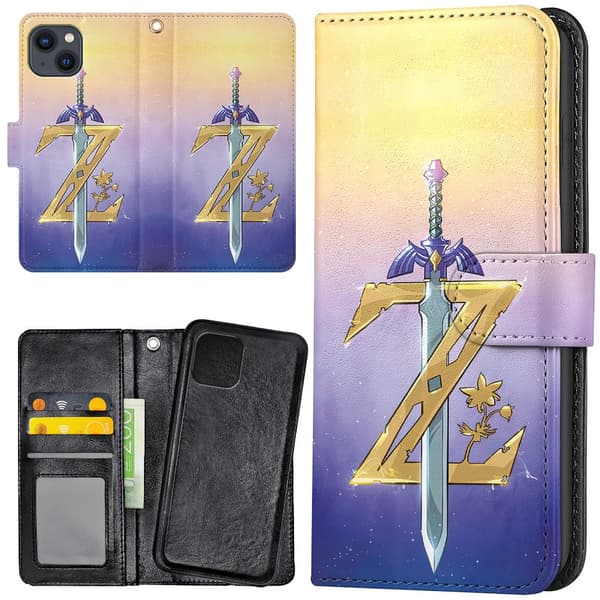 iPhone 15 - Lommebok Deksel Zelda