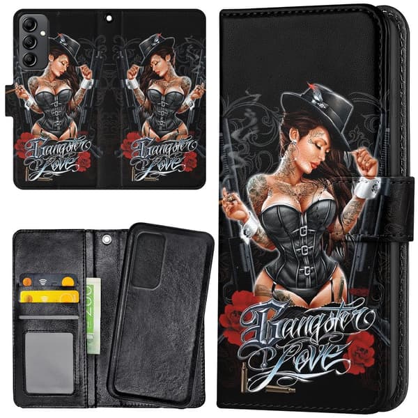 Samsung Galaxy A14 - Lommebok Deksel Gangster Love