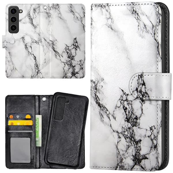 Samsung Galaxy S23 - Mobilcover/Etui Cover Marmor