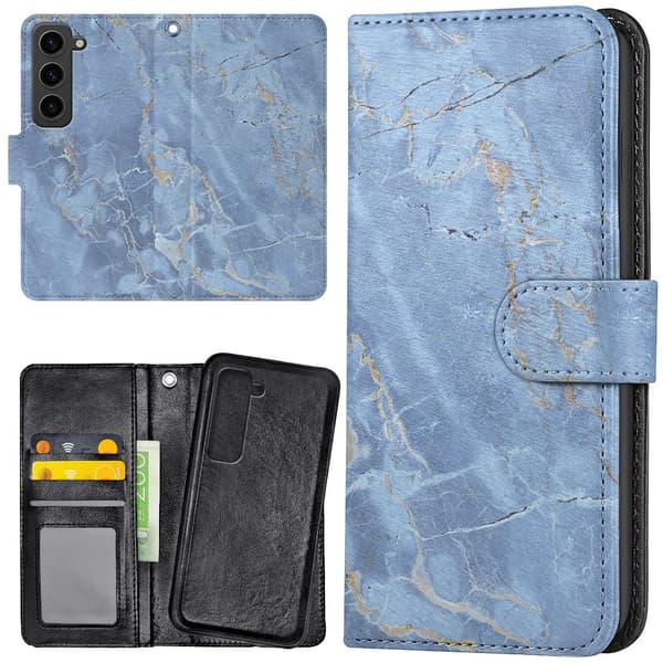 Samsung Galaxy S23 - Lommebok Deksel Marmor