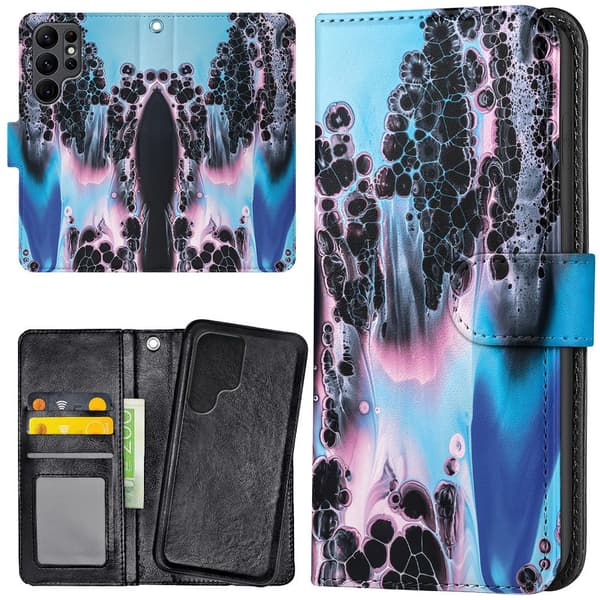 Samsung Galaxy S23 Ultra - Mobilcover/Etui Cover Marmor