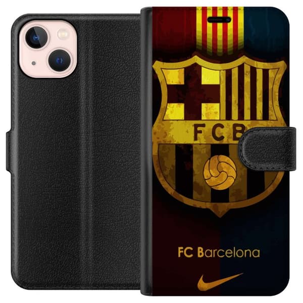 Apple iPhone 13 mini Lompakkokotelo FC Barcelona