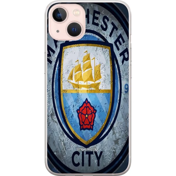 Apple iPhone 13 mini Läpinäkyvä kuori Manchester City FC