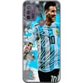 Miniatyrbild 1 av 3: Motorola Moto G10 Genomskinligt Skal Lionel Messi