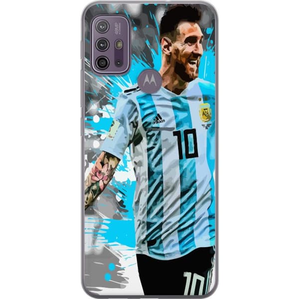 Motorola Moto G10 Genomskinligt Skal Lionel Messi