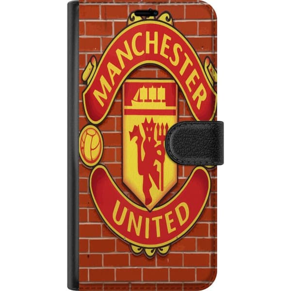 Apple iPhone 15 Lompakkokotelo Manchester United F.C.