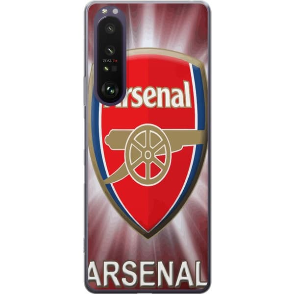 Sony Xperia 1 III Genomskinligt Skal Arsenal