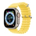 Miniatyrbild 2 av 6: DUX DUCIS Apple Watch 42/44/45/49 mm Armband Wave Design Gul