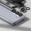 Miniatyrbild 5 av 6: Ringke Samsung Galaxy Z Fold 5 Linsskydd Härdat Glas Svart