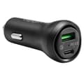 Miniatyrbild 1 av 6: Spigen 27W PD/QC 2-Port Billaddare SteadiBoost Svart