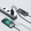 Miniatyrbild 5 av 6: Tech-Protect 30W PD/QC USB-C / USB-A Väggladdare Svart