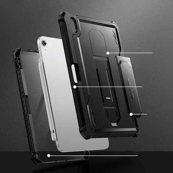 Tech-Protect iPad 11 2025 / 10.9 2022 Skal Kevlar Pro Svart