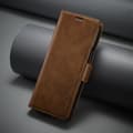 Miniatyrbild 5 av 6: LC.IMEEKE Galaxy Z Fold 5 Fodral RFID Läder Brun