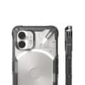 Miniatyrbild 5 av 6: Ringke Nothing Phone 2 Skal Fusion X Tonad Svart
