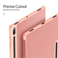 Miniatyrbild 6 av 6: DUX DUCIS Galaxy Tab S9 Ultra DOMO Fodral Tri-Fold Rosa