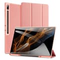 Miniatyrbild 1 av 6: DUX DUCIS Galaxy Tab S9 Ultra DOMO Fodral Tri-Fold Rosa
