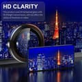 Miniatyrbild 5 av 6: ENKAY Galaxy Z Flip 5 Linsskydd Aluminium Härdat Glas Rosa