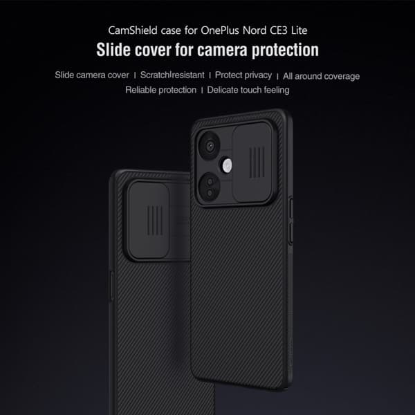NILLKIN OnePlus Nord CE 3 Lite 5G Skal CamShield Pro Blå