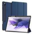 Miniatyrbild 1 av 6: DUX DUCIS Galaxy Tab S9 Plus Fodral DOMO Tri-Fold Blå