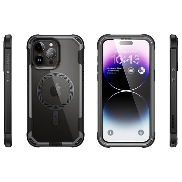 Supcase iPhone 15 Pro Max Skal MagSafe Iblsn Ares Svart