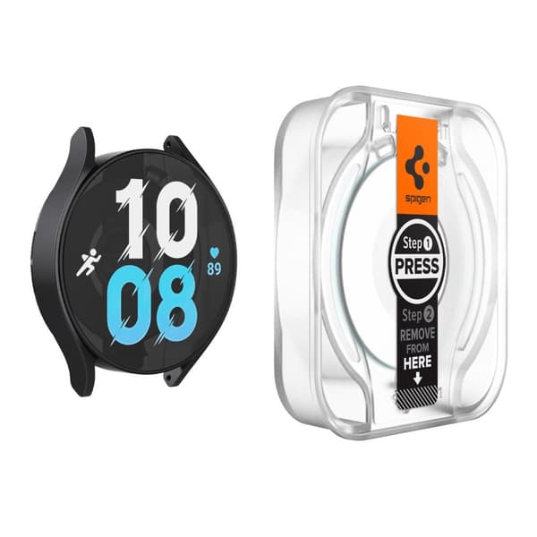 Spigen Galaxy Watch 6 40 mm 2-PACK "Ez Fit" Glas.tR Skärmskydd