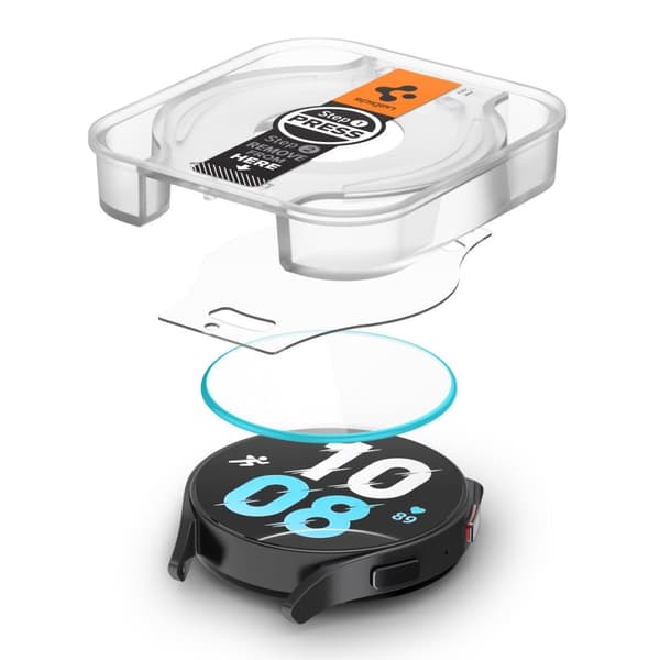Spigen Galaxy Watch 6 40 mm 2-PACK "Ez Fit" Glas.tR Skärmskydd
