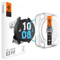 Miniatyrbild 1 av 6: Spigen Galaxy Watch 6 40 mm 2-PACK "Ez Fit" Glas.tR Skärmskydd