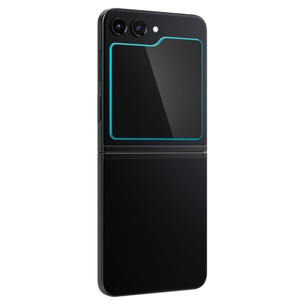 Spigen Galaxy Z Flip 5 2-PACK Skärmskydd "Ez Fit" GLAS.tR