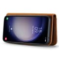 Miniatyrbild 3 av 6: DG.MING Galaxy S23 FE 2in1 Magnet Fodral / Skal Brun