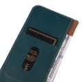 Miniatyrbild 5 av 6: KHAZNEH Sony Xperia 5 V Fodral RFID Äkta Läder Grön