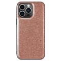 Miniatyrbild 3 av 5: DG.MING iPhone 14 Pro Max Skal Läder Glitter Guld