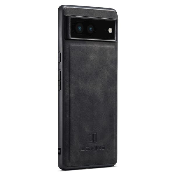 DG.MING Google Pixel 7 Skal Läderbelagt Svart