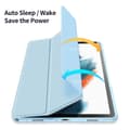 Miniatyrbild 4 av 6: DUX DUCIS Galaxy Tab A9 Plus Fodral TOBY Tri-Fold Blå