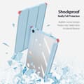 Miniatyrbild 5 av 6: DUX DUCIS Galaxy Tab A9 Plus Fodral TOBY Tri-Fold Blå