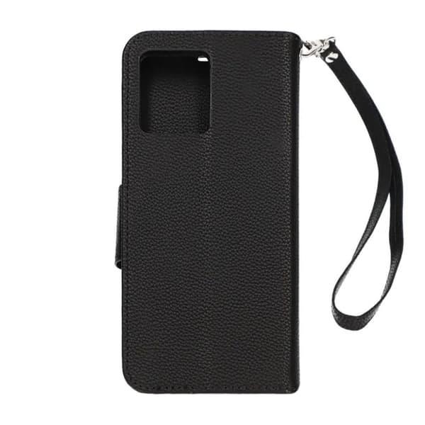 Motorola Moto G84 5G Plånboksfodral med Stativ - Svart
