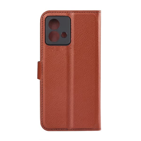 Motorola Moto G84 5G Plånboksfodral med Stativ - Brun