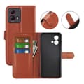 Pikkukuva 5 / 5: Motorola Moto G84 5G Plånboksfodral med Stativ - Brun