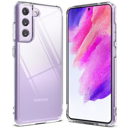 Samsung S21 Stöttåligt Skal med Förstärkta Hörn Transparent