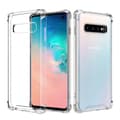 Miniatyrbild 1 av 3: Samsung S10 Plus Stöttåligt Skal med Förstärkta Hörn Transparent