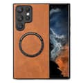 Miniatyrbilde 1 av 4: Magnetisk telefonveske i imitert skinn til Samsung Samsung Galaxy S22 Ultra
