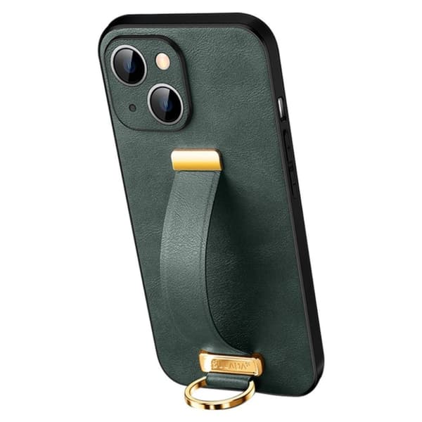 SULADA iPhone 15 Fodral med band - Grön