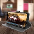 Miniatyrbild 4 av 4: Ärende - AVIZAR - iPhone 11 Pro Max - Hel skyddsväska - Kortfack - Stödfunktion Grå