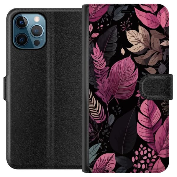 Apple iPhone 12 Pro Max Lommeboketui Blomster