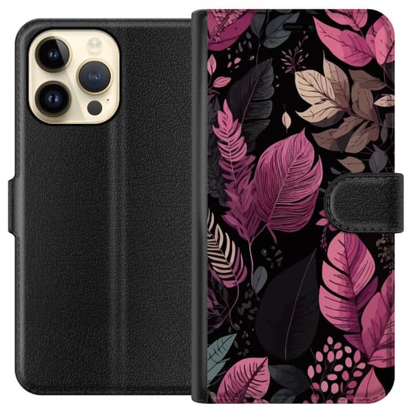 Apple iPhone 14 Pro Max Lommeboketui Blomster