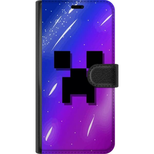 Samsung Galaxy A22 5G Tegnebogsetui Minecraft