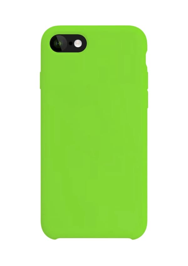 Silikonskal till iPhone SE (3rd generation) Ljusgrön
