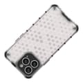 Miniatyrbild 4 av 5: Honeycomb Hybrid Skal iPhone 14 Pro - Transparent/Svart
