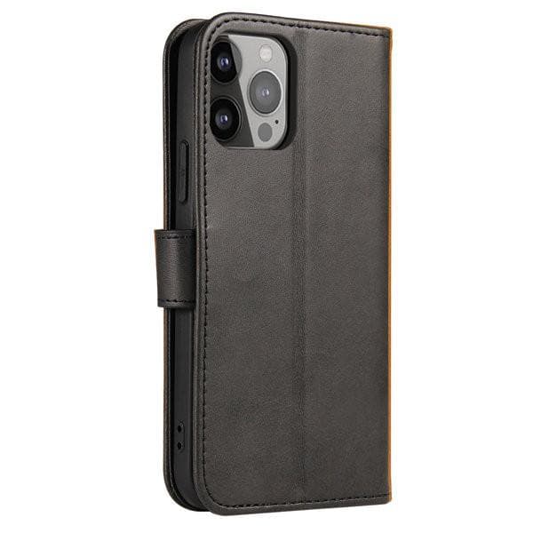 Magnet Case Flip Fodral med Ställ och Plånbok iPhone 13 Pro - Svart