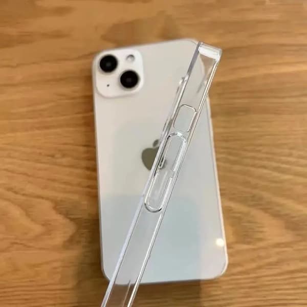 Hårdt klart iPhone 15 Pro-etui